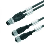 Upravený zástrčkový konektor pro senzory - aktory Weidmüller SAIL-ZW-M8BG-3-5.0U 9457490500 zástrčka, rovná, zásuvka, rovná, 5.00 m, 1 ks