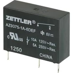 Miniaturní výkonové relé 10 A Zettler Electronics AZ9375-1A-24DEF, 10 A , 30 V/DC/277 V/AC