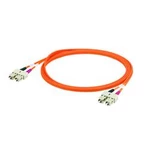 Optické vlákno kabel Weidmüller 8876360050 [1x zástrčka SC - 1x zástrčka SC], 5.00 m, oranžová