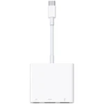 Adaptér USB-C , Monitor Apple [1x USB-C™ zástrčka - 1x USB-C™ zásuvka, HDMI zásuvka, USB 3.1 zásuvka A ] bílá