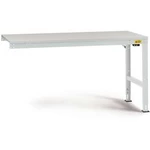 Manuflex LU6123.7035 ESD pracovní stůl Univerzální standardní Přístavný stůl s kaučuk, Šxhxv = 2000 x 1000 x 760-870 mm