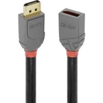 DisplayPort prodlužovací kabel LINDY [1x zástrčka DisplayPort - 1x zásuvka DisplayPort] antracitová, černá, červená 2.00 m