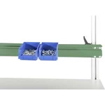 Manuflex LZ8323.6011 ESD-boxy Nosná kolejnice pro Alu-Aufbauportal, v rezedově zelená RAL 6011, Šxhxv = 1496 x 2 x 100 mm