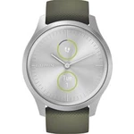 Chytré hodinky Garmin vivomove Style, Silver-Moss Green, Silicone