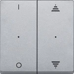 Kolébkové tlačítko Merten KNX Systeme, hliník 625660, 1 ks