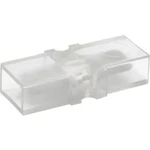 Faston spojka Klauke 80012 6.30 mm x 0.80 mm, 180 °, plná izolace, transparentní, 1 ks