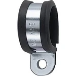 Upevňovací příchytka HellermannTyton AFCS63-GS/PVC-BK/ML 166-50608, šroubovací, 63 mm (max), kov, černá, 1 ks