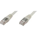 Síťový kabel RJ45 econ connect F6TP10GR, CAT 6, S/FTP, 10.00 m, šedá