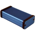 Univerzální pouzdro hliníkové Hammond Electronics, (d x š x v) 80 x 45 x 25 mm, modrá