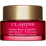 Clarins Rose Radiance Cream Super Restorative obnovující denní krém proti vráskám 50 ml