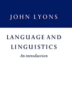 Language and Linguistics