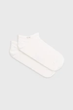 Ponožky Calvin Klein pánske, biela farba, 701218707