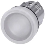 Světelný hlásič Siemens 3SU10516AA600AA0, plochý, bílá, 1 ks