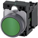 Tlačítko Siemens 3SU1130-0AB40-1BA0, zelená, 1 ks