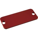 Pouzdro Hammond Electronics 1455TALRD-10, 160 mm, hliník, červená, 10 ks
