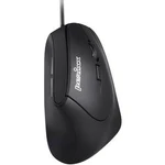 Optická ergonomická myš Perixx Vertikal Perimice-515 II 11534, ergonomická, černá