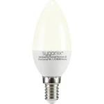 LED žárovka Sygonix TLK-C30-200 230 V, E14, 3 W = 25 W, teplá bílá, A+ (A++ - E), tvar svíčky, 1 ks
