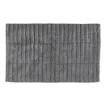 Sivá bavlnená kúpeľňová predložka Zone Tiles, 80 x 50 cm