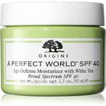 Origins A Perfect World™ SPF 40 Age-Defense Moisturizer With White Tea denní hydratační krém SPF 40 50 ml