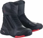 Alpinestars RT-7 Drystar Boots Negru/Roșu 44 Cizme de motocicletă