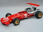 Ferrari 312 F1 1969 South Africa GP Car 9 Driver Chris Amon Limited Edition 1/18 Model Car by Tecnomodel