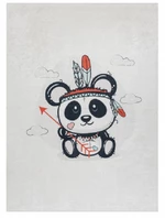 Dětský kusový koberec Bambino 1129 Panda cream-140x190