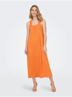 Orange Ladies Dress ONLY May - Ladies