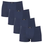 4PACK Men's Boxers S.Oliver dark blue