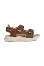 Detské sandále Geox SANDAL AIRADYUM hnedá farba