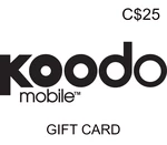 Koodo PIN C$25 Gift Card CA