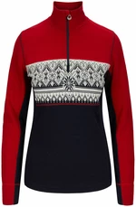 Dale of Norway Moritz Basic Womens Sweater Superfine Merino Raspberry/Navy/Off White M Săritor