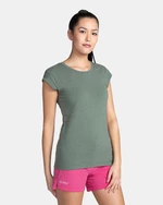 Women's cotton T-shirt KILPI PROMO-W Dark green
