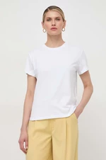 Bavlnené tričko Patrizia Pepe dámsky, biela farba, 2M4373 J111
