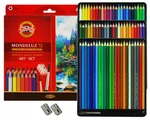 Akvarelové pastelky Mondeluz Art-set 72ks