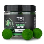 Tb baits vyvážené boilie balanced + atraktor garlic liver 100 g - 20 mm