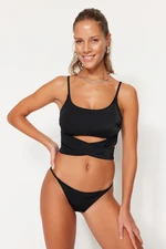 Trendyol Black Bikini Bottoms