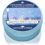 Country Candle Christmas Time In The City čajová sviečka 42 g