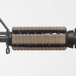 Krytka Low Profile Rail Guard Manta Defense®, 3 ks – FDE (Farba: FDE)