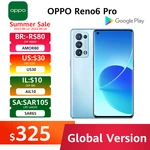 Global Version OPPO Reno 6 Pro 5G 12GB 256GB Snapdragon 870 6.55'' 90Hz Display 50MP Quad Cameras 65W SuperVOOC Reno6