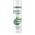 Gillette Satin Care Aloe Vera gel na holení pro ženy Aloe Vera 200 ml