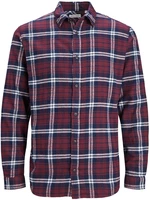 Jack&Jones Pánská košile JJPLAIN Slim Fit 12237039 Port Royale L