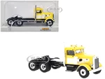 1955 Peterbilt 281 Truck Tractor Yellow and White 1/87 (HO) Scale Model Car by Brekina