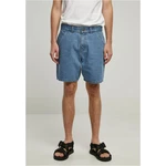 Denim Bermuda shorts light blue washed