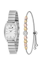 Polo Air Vintage Women's Wristwatch Dorica Bracelet Combination Silver Color