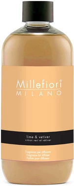 Millefiori Milano Náplň do difuzéru Natural Limetka a vetiver 500 ml