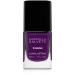 Gabriella Salvete Longlasting Enamel dlhotrvajúci lak na nechty s vysokým leskom odtieň 10 Raisin 11 ml