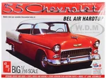 Skill 3 Model Kit 1955 Chevrolet Bel Air Hardtop 1/16 Scale Model by AMT