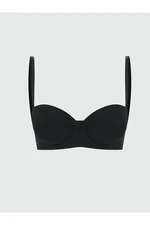 LC Waikiki Underwired Half Padded Plain Balconette Bra