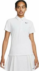 Nike Dri-Fit ADV Tour Womens Polo White/Black L Polo košeľa
