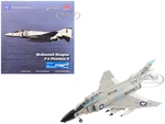 McDonnell Douglas F-4B Phantom II Aircraft "VMFA-122 DA Nang Air Base" (1968) United States Marines "Air Power Series" 1/72 Diecast Model by Hobby Ma